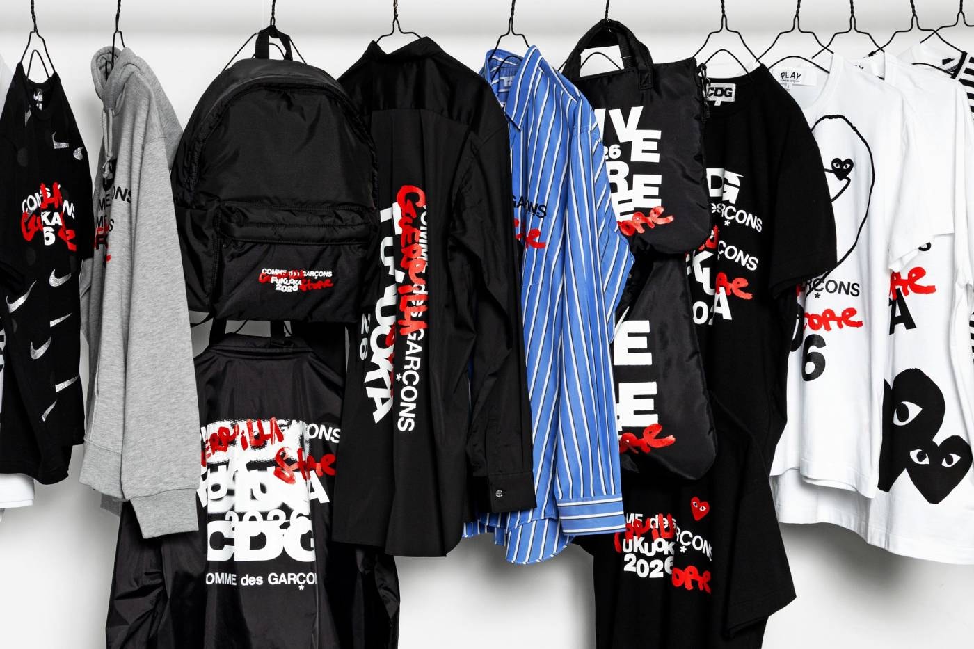 COMME des GARÇONS Revives the GUERRILLA STORE in Fukuoka With Archive Pieces