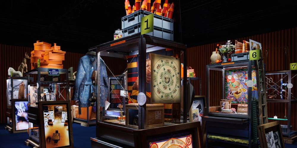 Image accompanying source report: Hermes Turns 200 Years of Craft into Live Theatre at Hong Kong's Freespace
