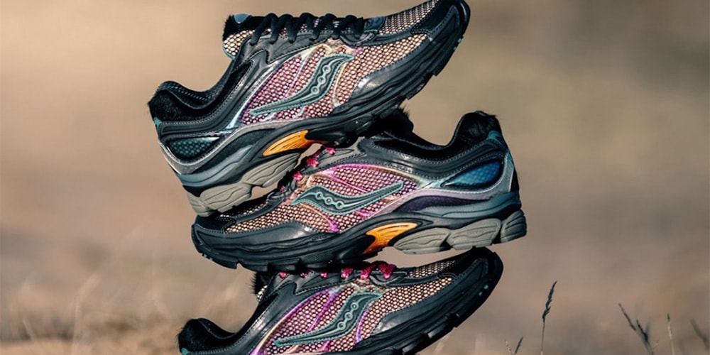 AFEW x Saucony’s  ProGrid Omni 9 “Tara Hawk” Sneaker Takes Cues From a Venomous Wasp