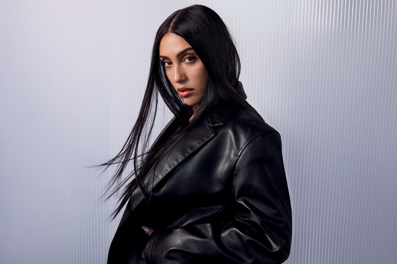 calvin klein fall 2026 zalando leather bomber jackets blazer barrel leg trouser tank tops ribbed faux suede outerwear lourdes leon lexxii campaign