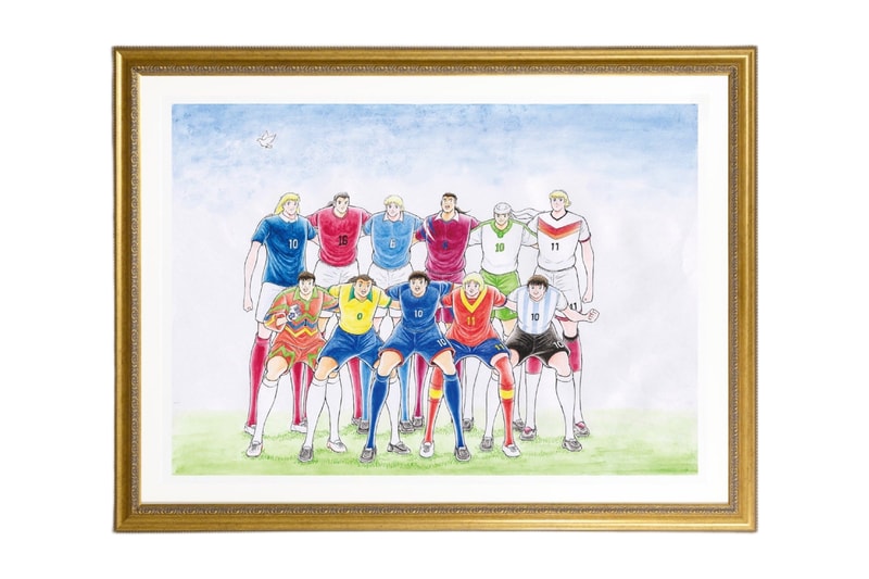 ‘Captain Tsubasa – ONE WORLD ONE TEAM ART EXHIBITION 2026’ Yoichi Takahashi GAAAT iKonica Art Gallery Milan Info
