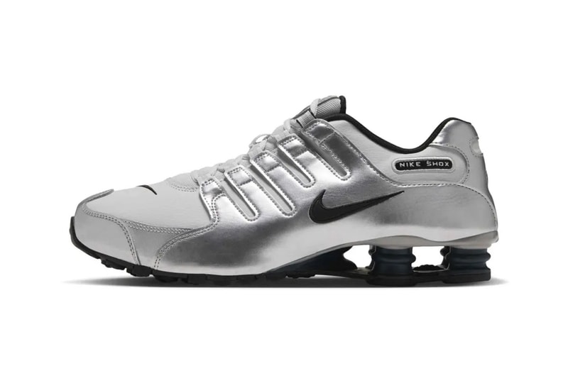 Nike Shox NZ Photon Dust/Metallic Silver/Classic Charcoal/Black IU7506-002 Official Images