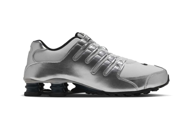 Nike Shox NZ Photon Dust/Metallic Silver/Classic Charcoal/Black IU7506-002 Official Images
