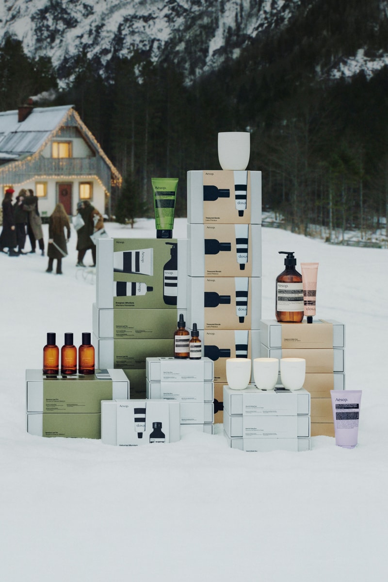 Aēsop "A time to embrace" Holiday Collection Release Info Elena Heatherwick Campaign
