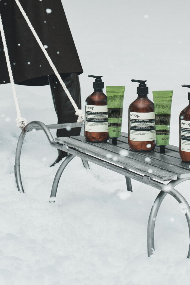 Aēsop "A time to embrace" Holiday Collection Release Info Elena Heatherwick Campaign