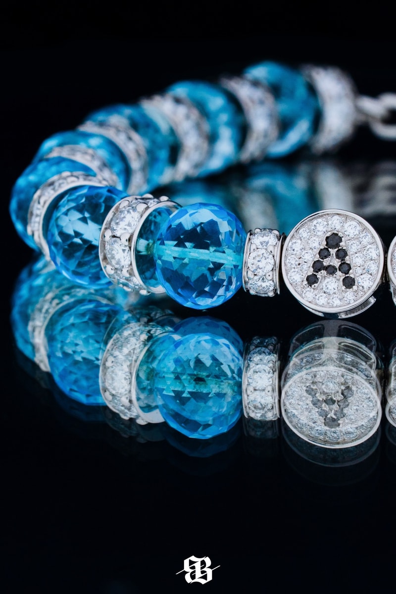 Bernini High Jewelry and Domenico Formichetti Craft 1-of-1 "ICEMAN & ADONIS" Bracelet for Drake's 40th Birthday
