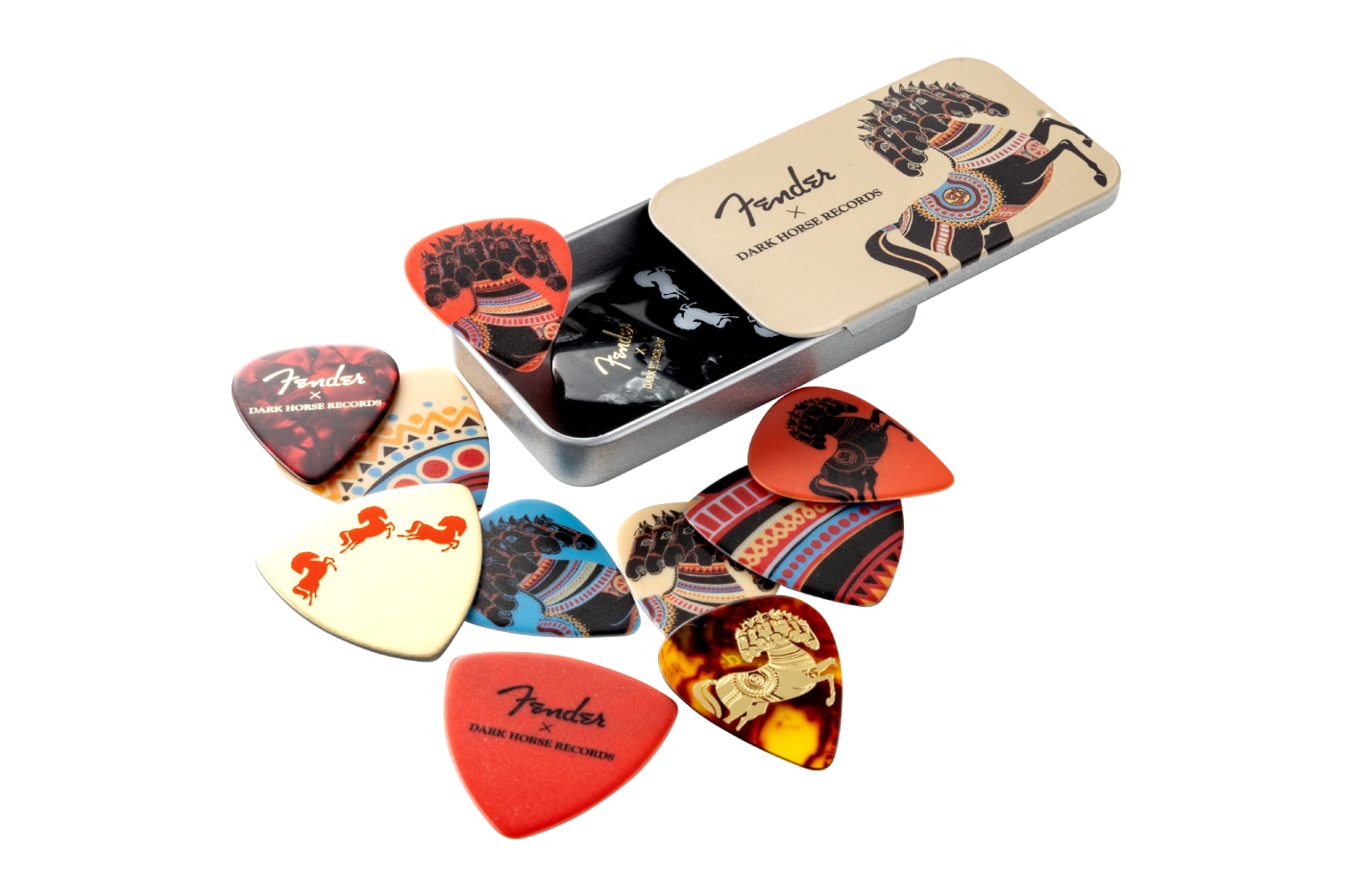 Fender Dark George Harrison Horse Records Capsule Collection Collaboration Release Info 