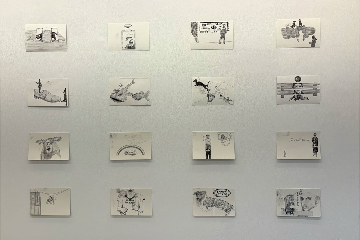 JIM JOE  LEWY Letters to the Editor Postcard Exhibition Market Gallery NYC Art Artworks
