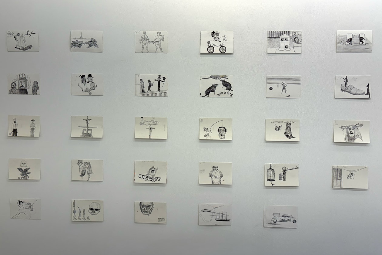 JIM JOE  LEWY Letters to the Editor Postcard Exhibition Market Gallery NYC Art Artworks