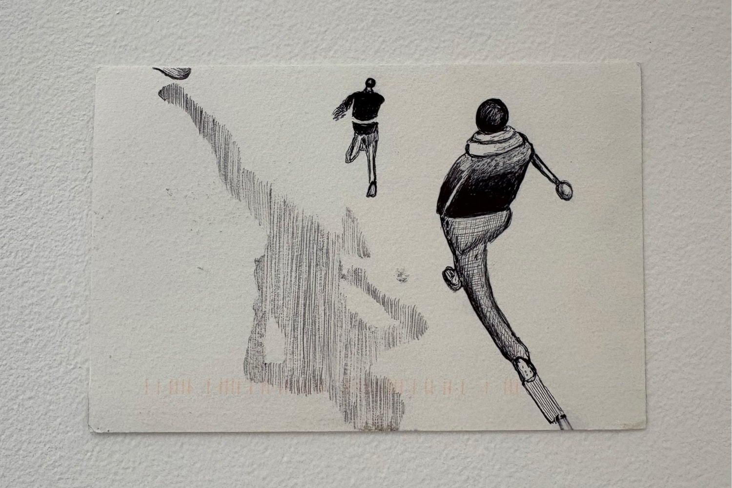 JIM JOE  LEWY Letters to the Editor Postcard Exhibition Market Gallery NYC Art Artworks