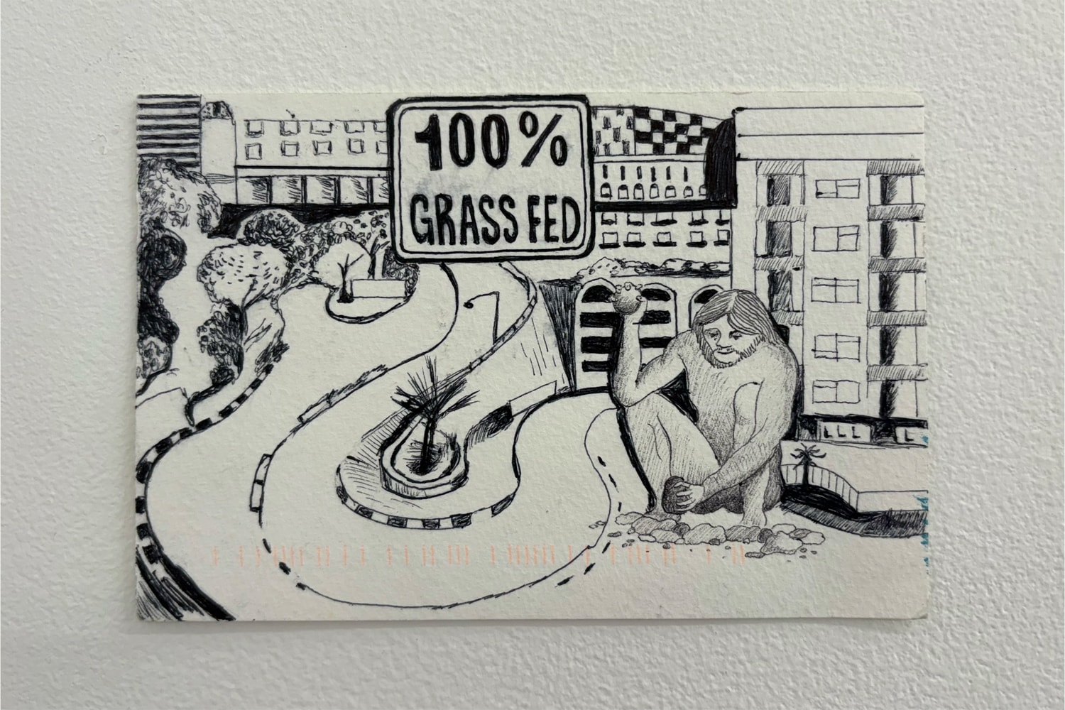 JIM JOE  LEWY Letters to the Editor Postcard Exhibition Market Gallery NYC Art Artworks