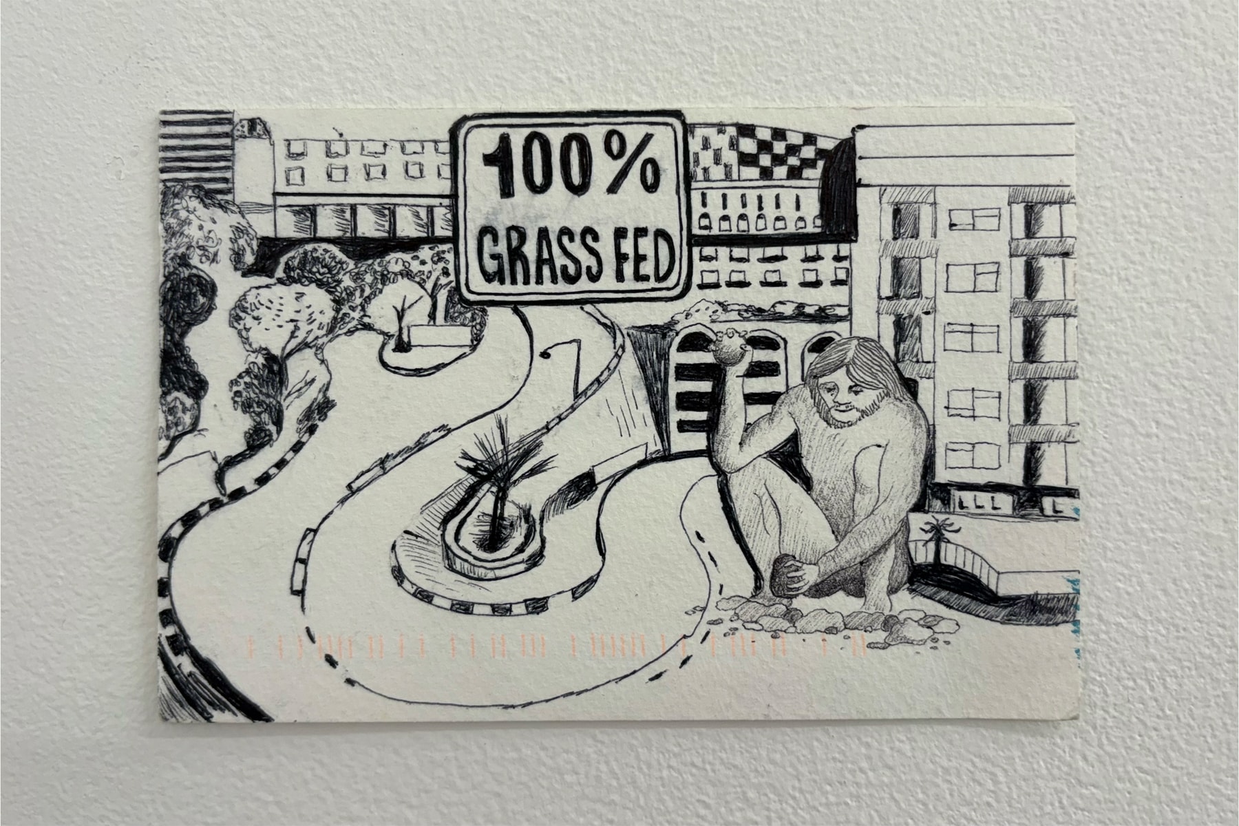 JIM JOE  LEWY Letters to the Editor Postcard Exhibition Market Gallery NYC Art Artworks