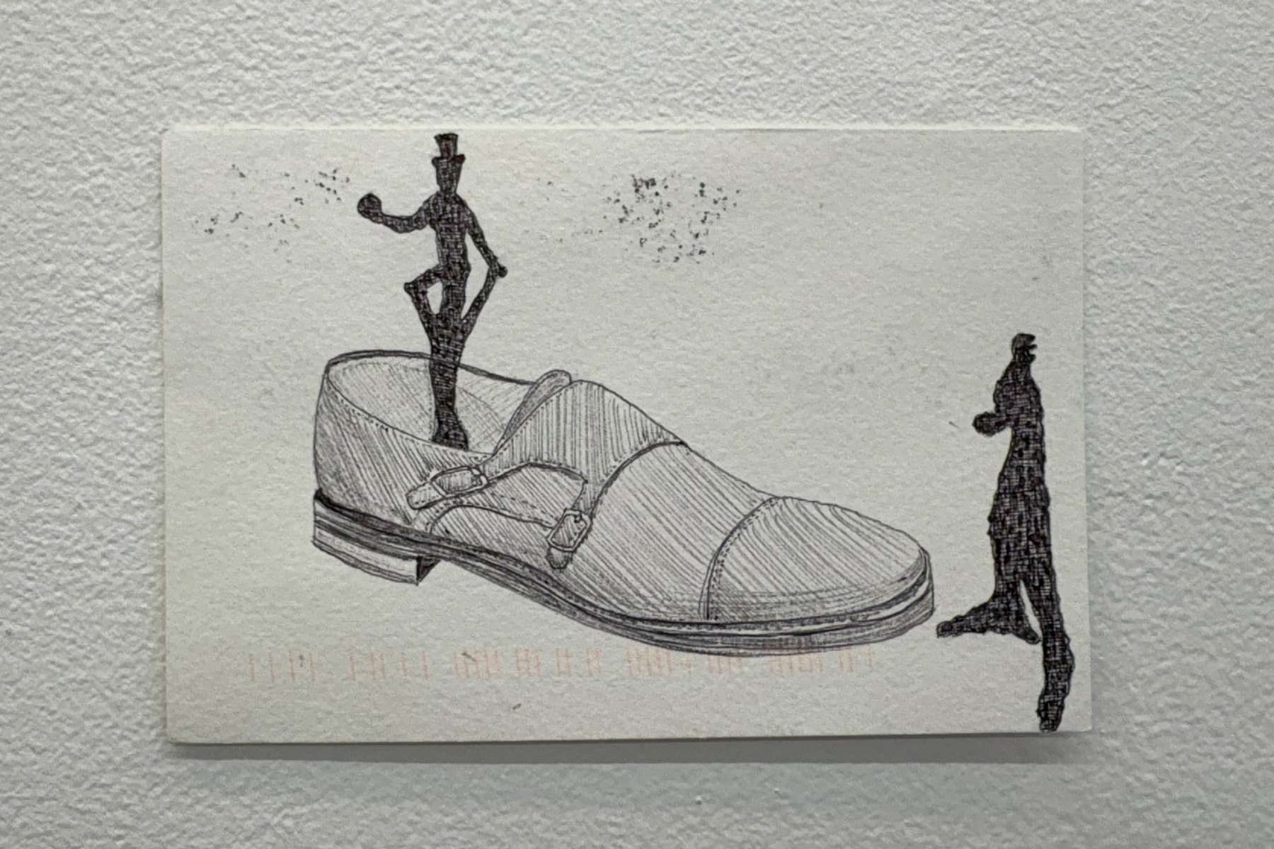 JIM JOE  LEWY Letters to the Editor Postcard Exhibition Market Gallery NYC Art Artworks