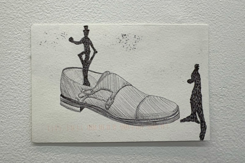 JIM JOE  LEWY Letters to the Editor Postcard Exhibition Market Gallery NYC Art Artworks