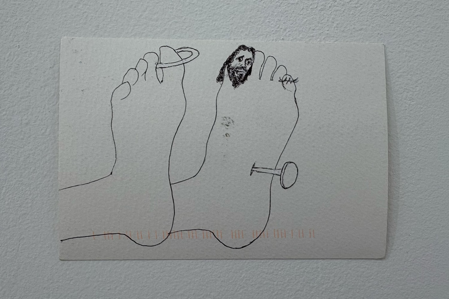 JIM JOE  LEWY Letters to the Editor Postcard Exhibition Market Gallery NYC Art Artworks