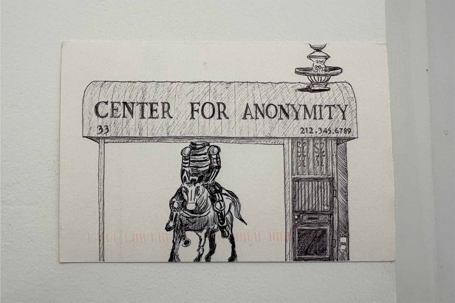 JIM JOE  LEWY Letters to the Editor Postcard Exhibition Market Gallery NYC Art Artworks