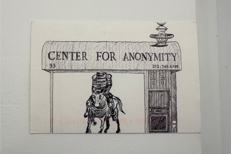 JIM JOE  LEWY Letters to the Editor Postcard Exhibition Market Gallery NYC Art Artworks