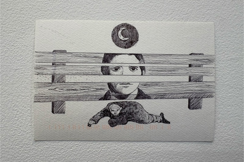 JIM JOE  LEWY Letters to the Editor Postcard Exhibition Market Gallery NYC Art Artworks