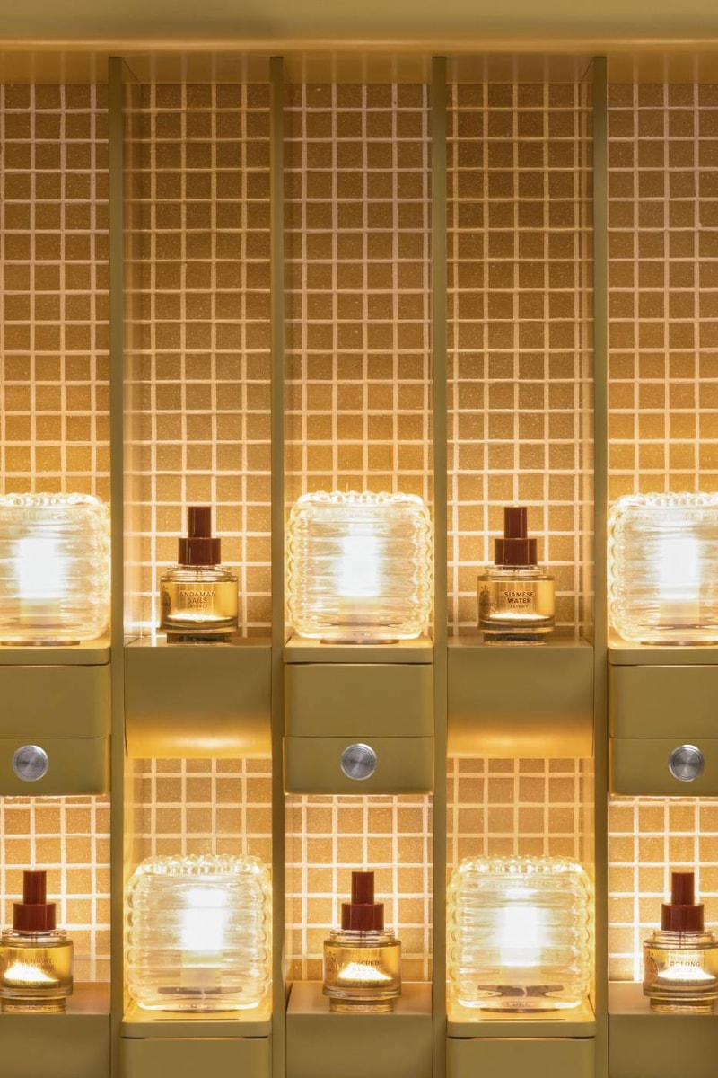 PAÑPURI “Lush Reminiscence” Sensorial Boutique Hysan Place Hong Kong Interiors