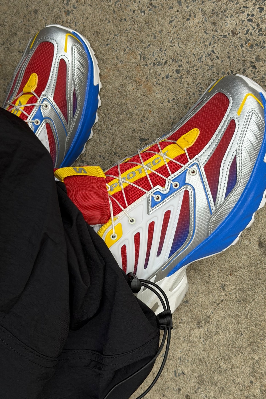 PROTECT Salomon ACS NEXT “Slushie” Lava Falls/Cyber Yellow Release Info Collaboration 