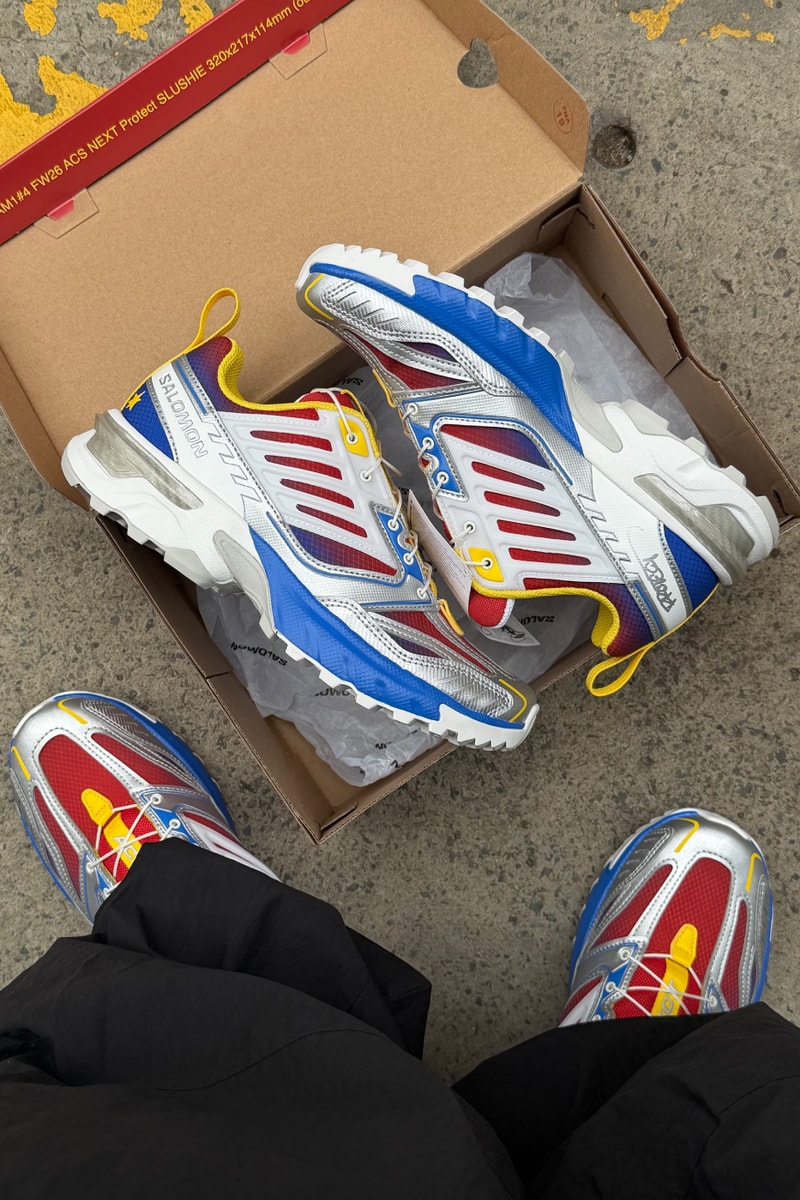 PROTECT Salomon ACS NEXT “Slushie” Lava Falls/Cyber Yellow Release Info Collaboration 