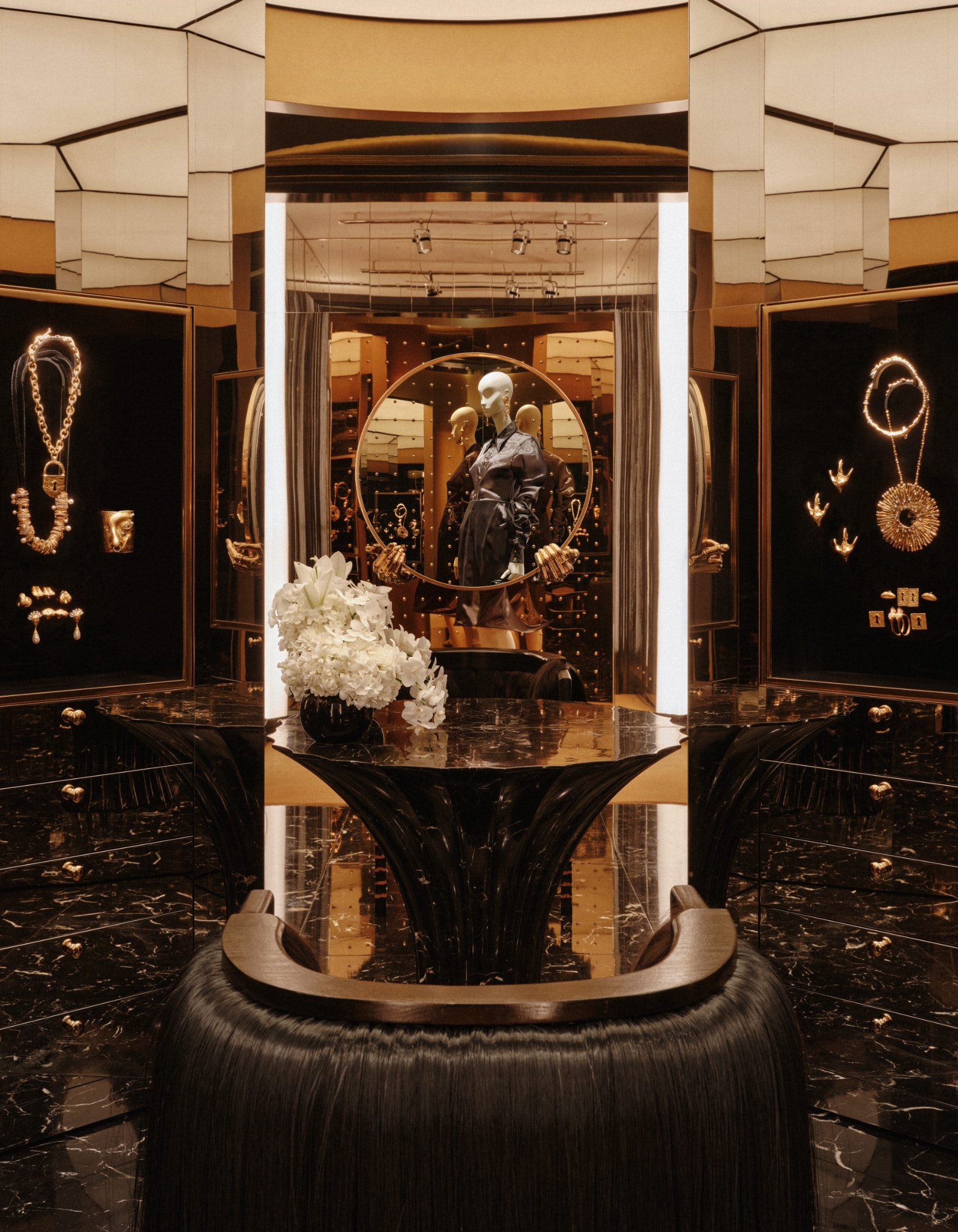 Schiaparelli Opens Surrealist Atelier Boutique at Hankyu Osaka japan daniel roseberry