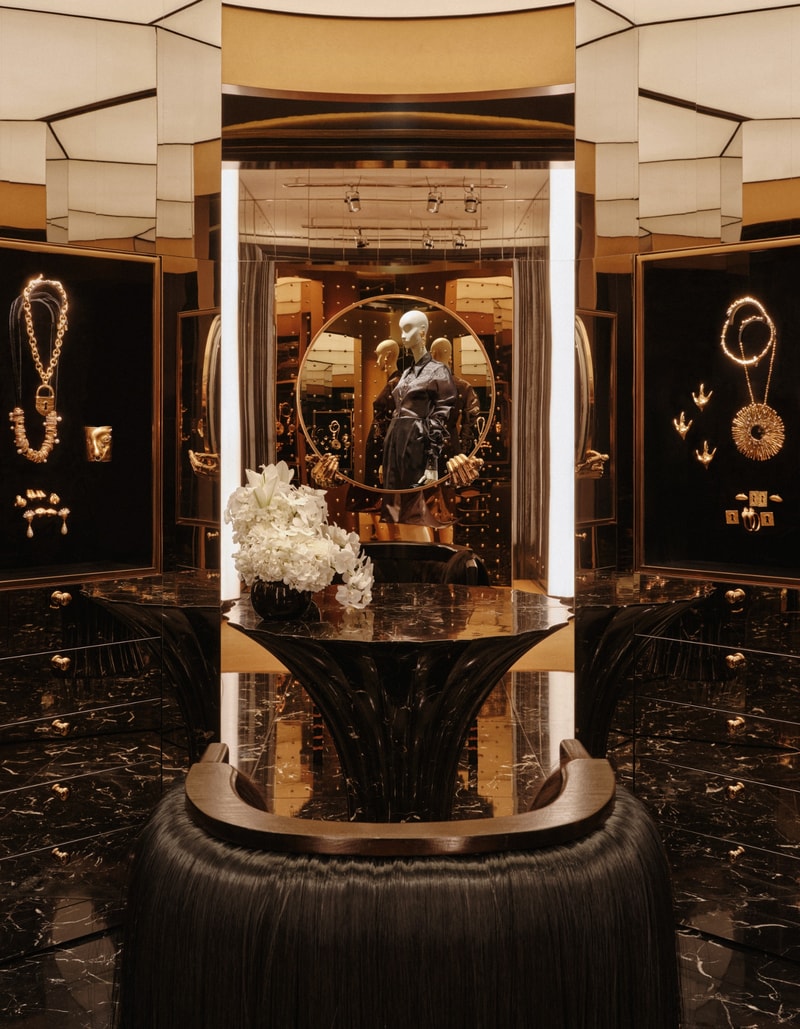 Schiaparelli Opens Surrealist Atelier Boutique at Hankyu Osaka japan daniel roseberry