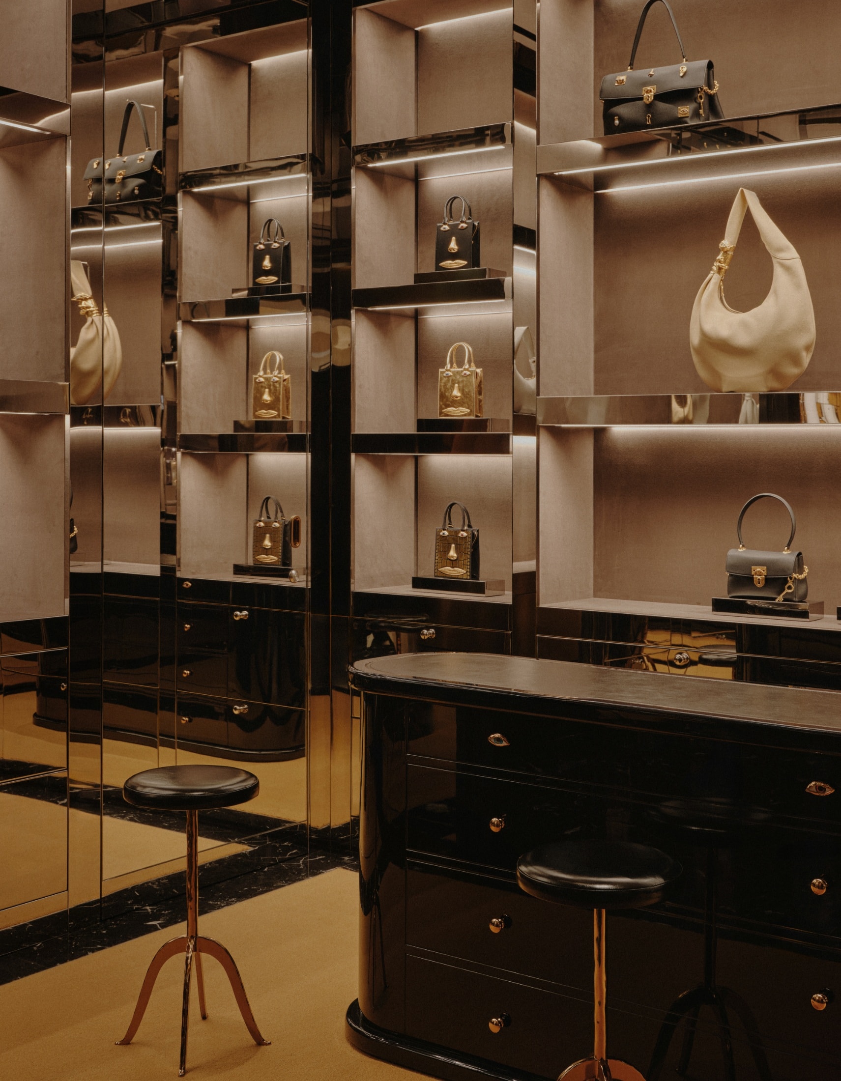 Schiaparelli Opens Surrealist Atelier Boutique at Hankyu Osaka japan daniel roseberry
