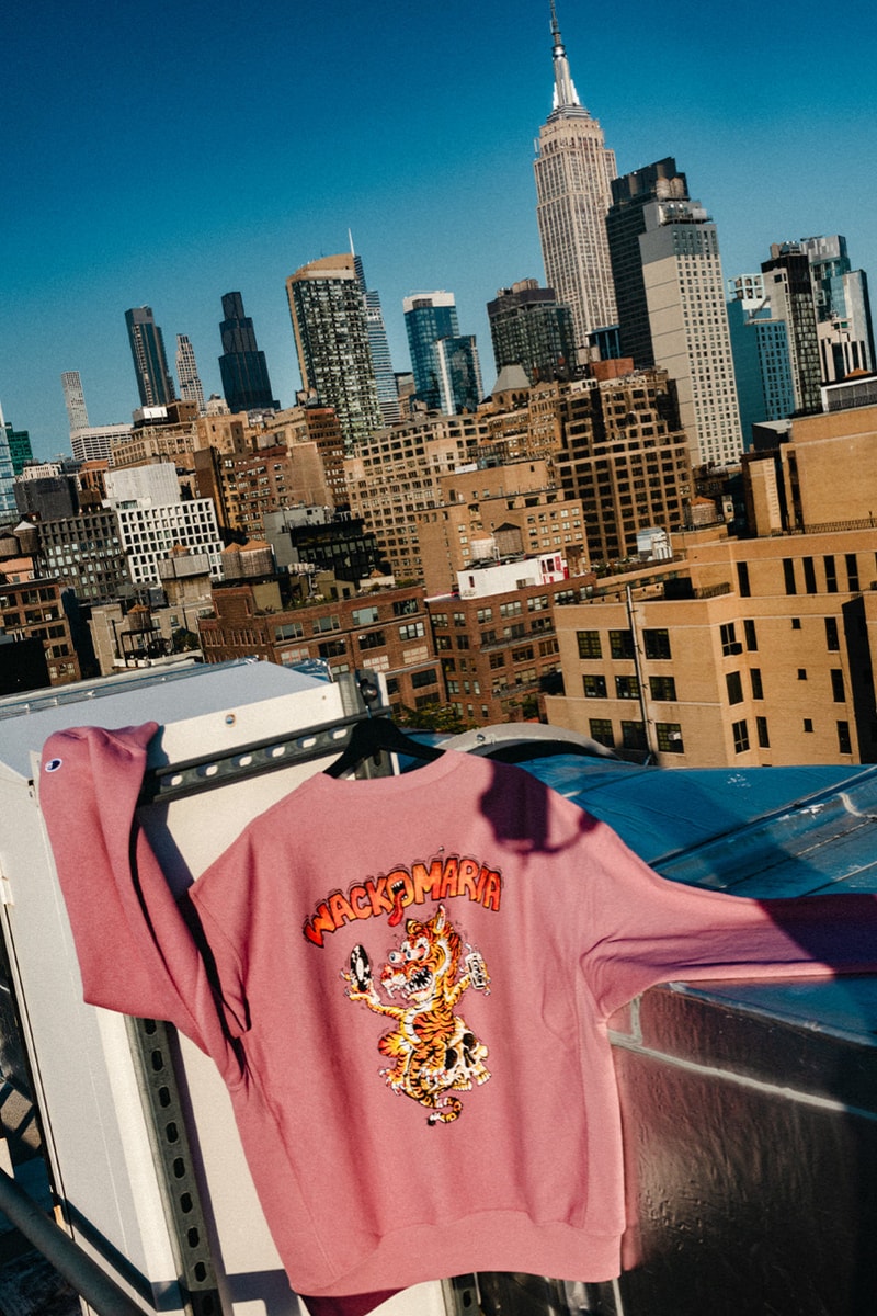 WACKO MARIA Champion Reverse Weave Collaboration Capsule Collection Release Info