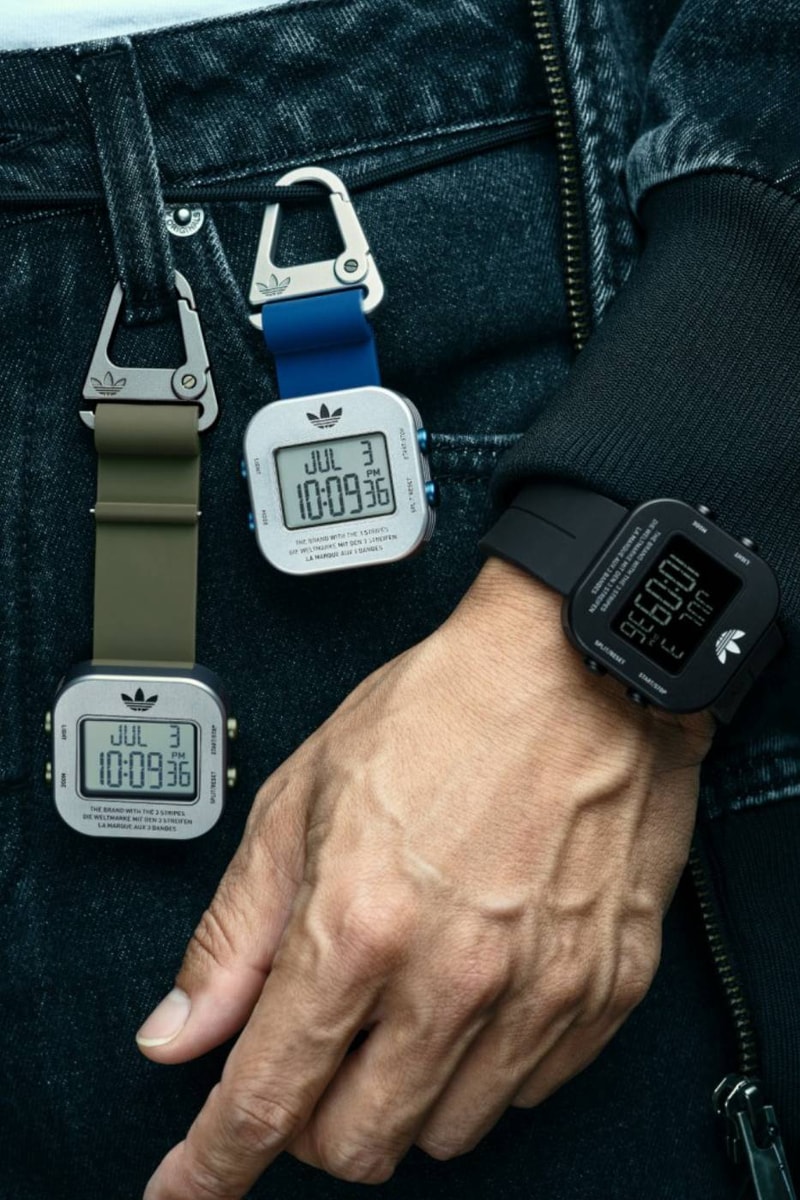 adidas Originals ADAPTIK ONE Carabiner Watch Release Info AOST26518 AOST26520 AOST26521