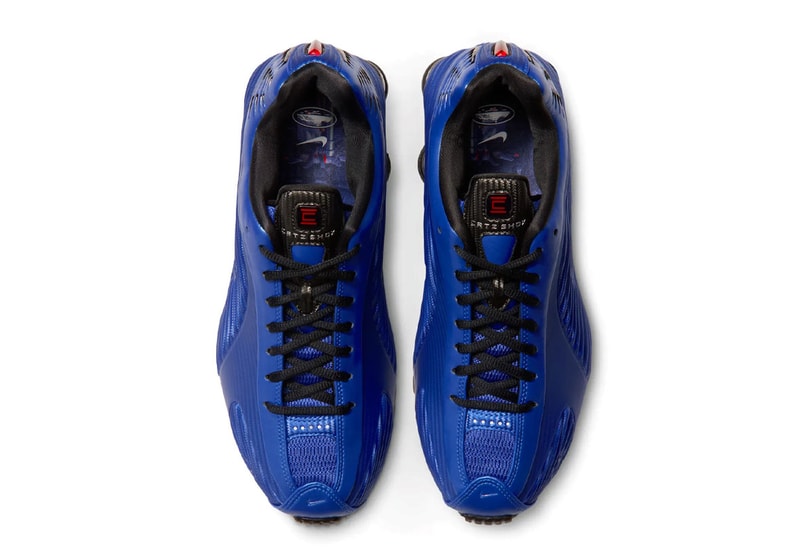 Corteiz x Nike Shox R419 "Game Royal" Release Info Game Royal/University Red-Black collaboration  IQ9951-400