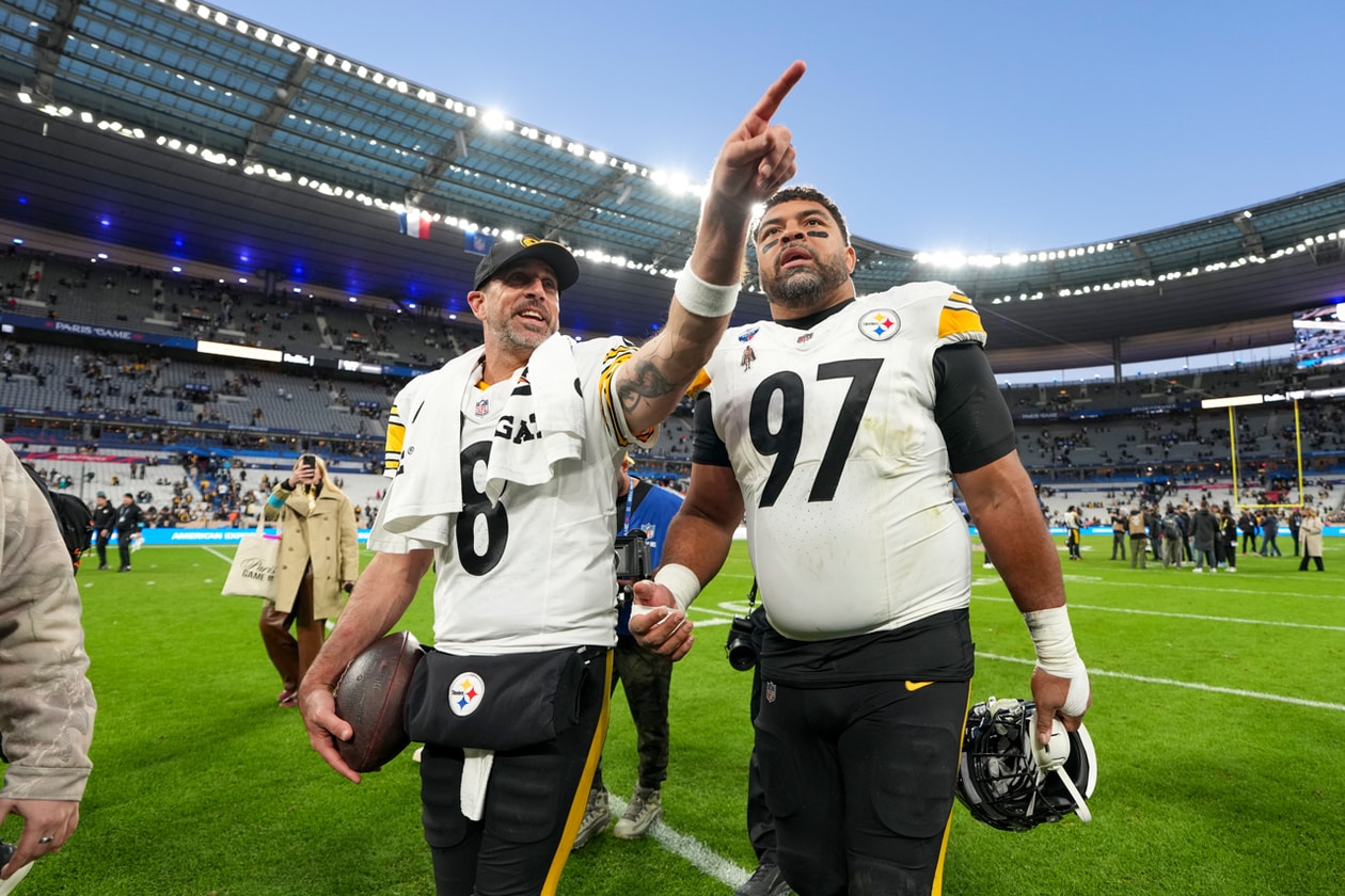 nfl paris takeover adobe american express shop collaborations casablanca psg galerie joseph Lafayette steelers saints new orleans cameron jospeh color field jammie holmes casablanca fear of god stade du france