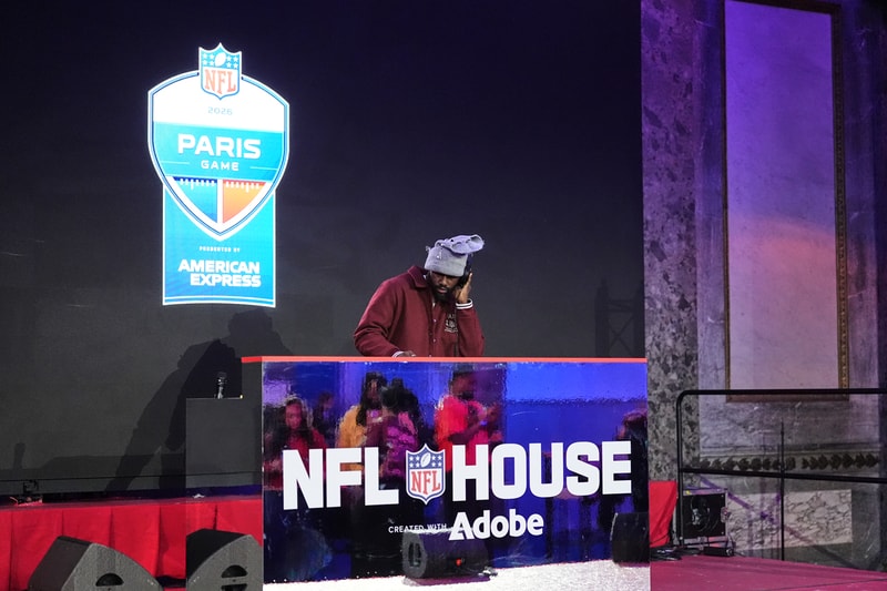 nfl paris takeover adobe american express shop collaborations casablanca psg galerie joseph Lafayette steelers saints new orleans cameron jospeh color field jammie holmes casablanca fear of god stade du france