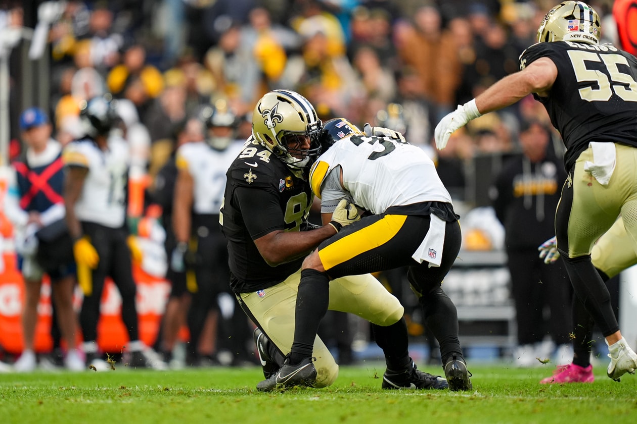 nfl paris takeover adobe american express shop collaborations casablanca psg galerie joseph Lafayette steelers saints new orleans cameron jospeh color field jammie holmes casablanca fear of god stade du france