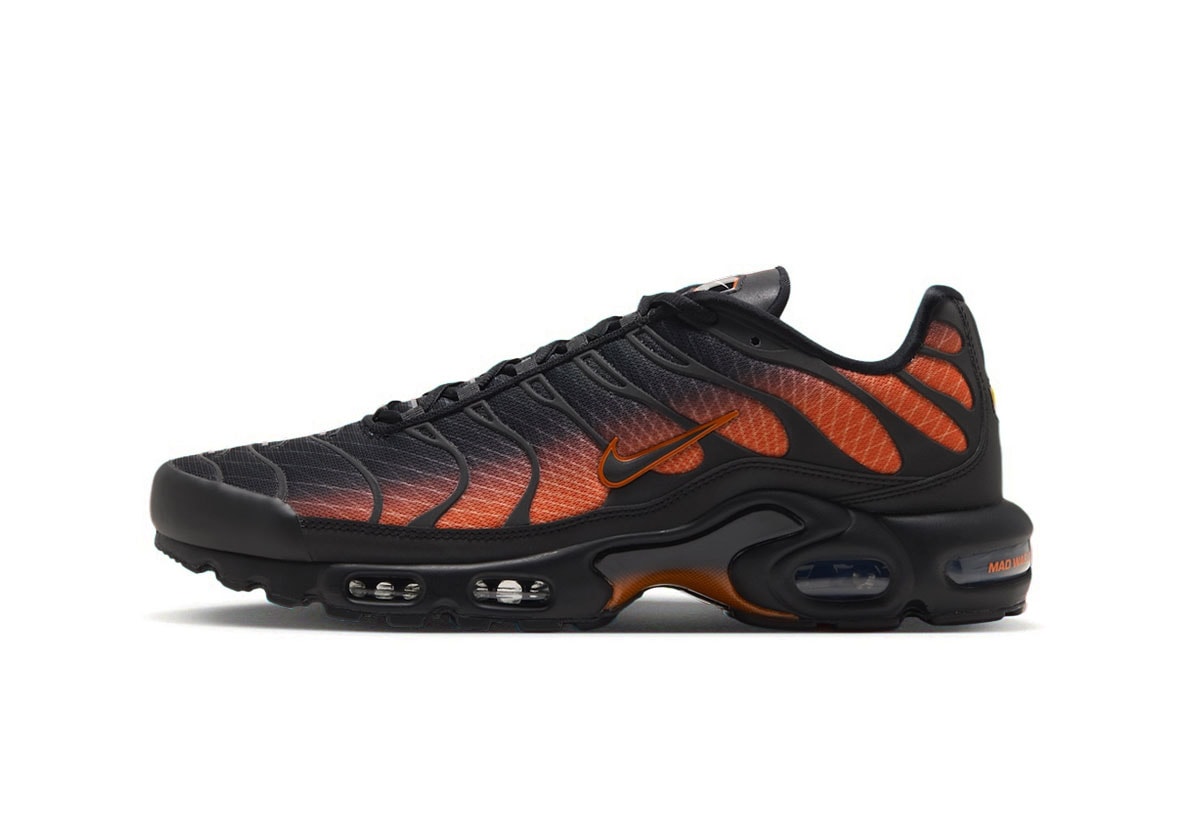Nike Air Max Plus "Glasgow" Release Info Black/Safety Orange IX7920-001