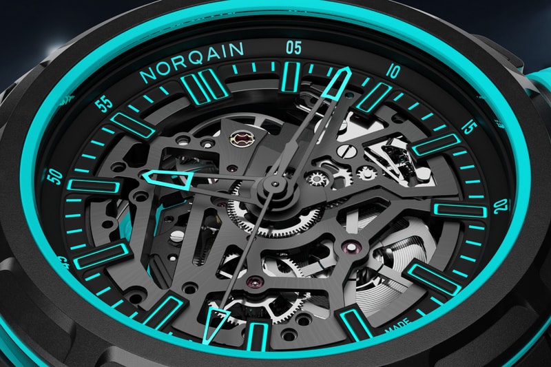 Norqain Wild ONE Skeleton X-Lite Turquoise N3003.26X02.B07.R01 N3003.26X02.B07.F01 Release Info 