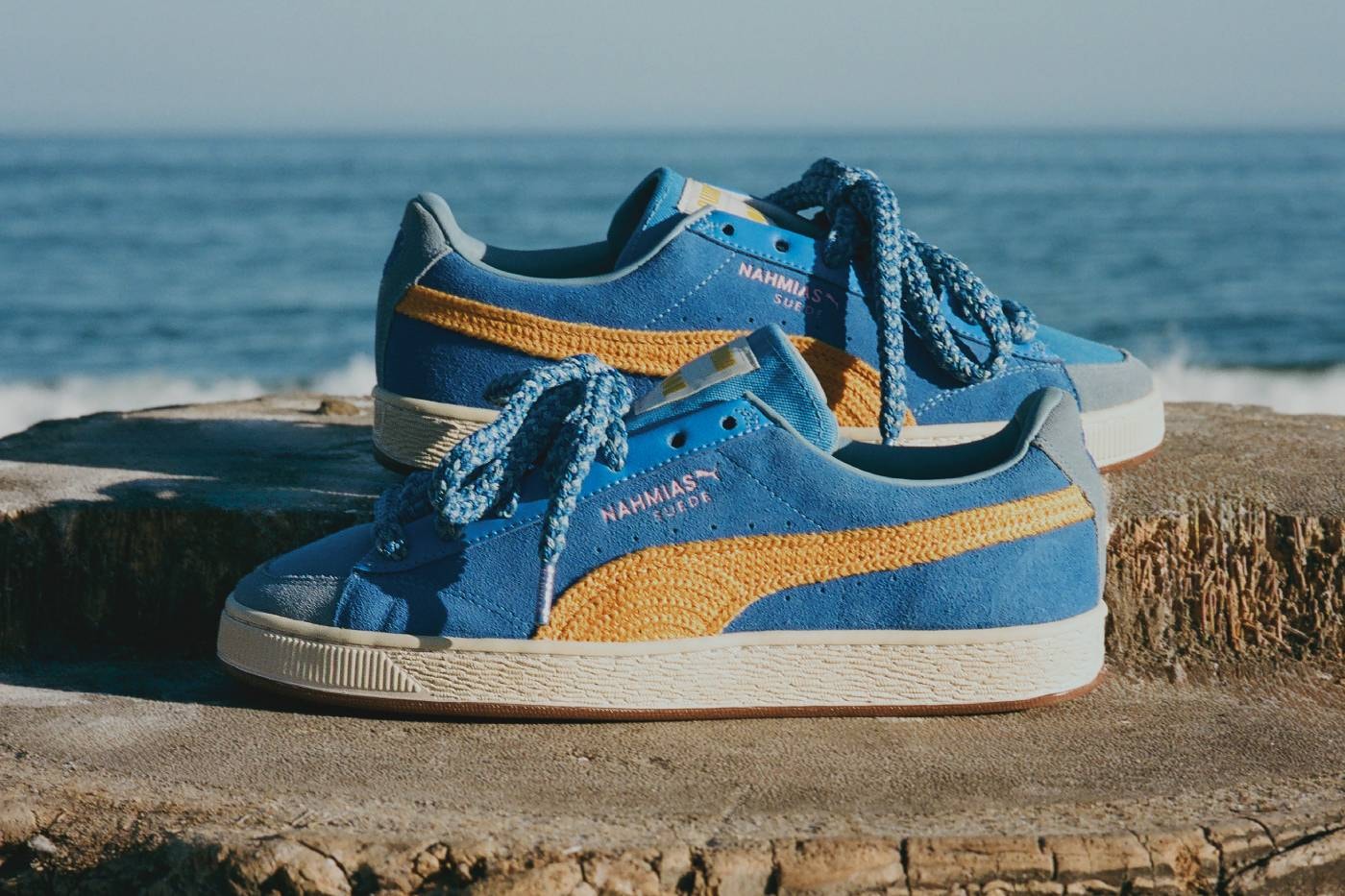 PUMA NAHMIAS Suede Crochet Three New Colorways Collaboration Release Info 