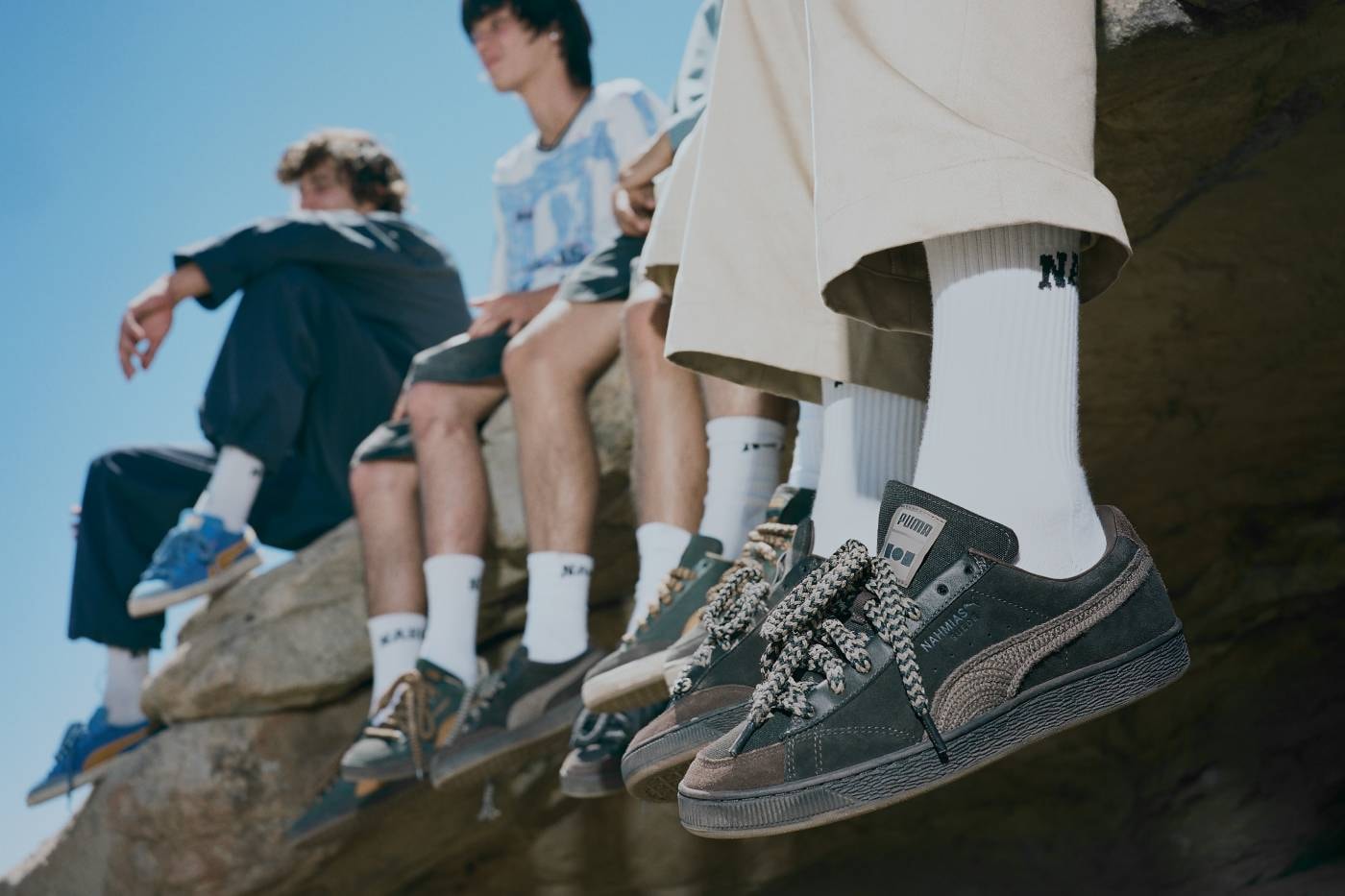 PUMA NAHMIAS Suede Crochet Three New Colorways Collaboration Release Info 