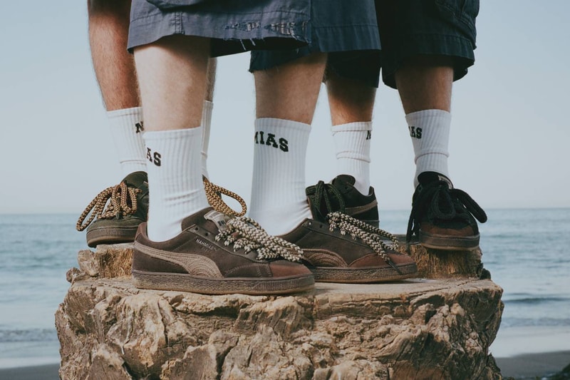 PUMA NAHMIAS Suede Crochet Three New Colorways Collaboration Release Info 