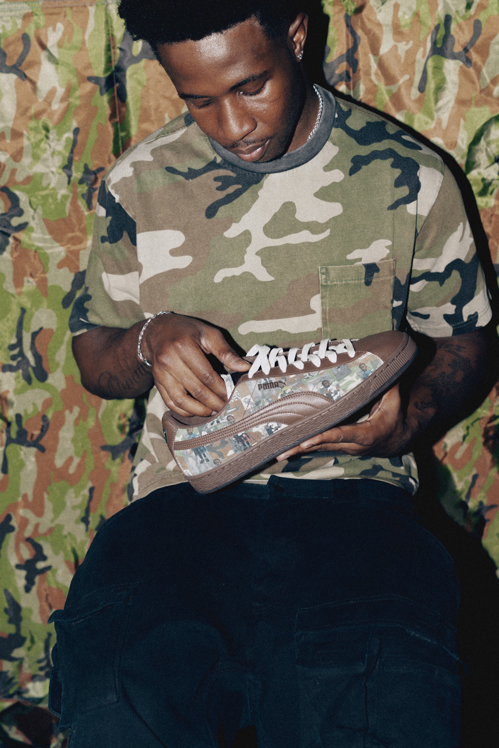 puma suede soldier boyfriend collaboration footwear shoes sneakers