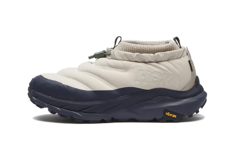 HOKA KAHA 2 FROST MOC GTX River Rock Gray Varsity Navy 1155210-RYV Japan Release Info