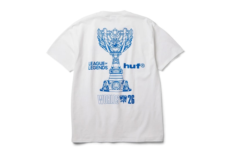 HUF League of Legends Worlds championships 2026 Collaboration collection Release Info