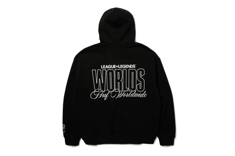 HUF League of Legends Worlds championships 2026 Collaboration collection Release Info
