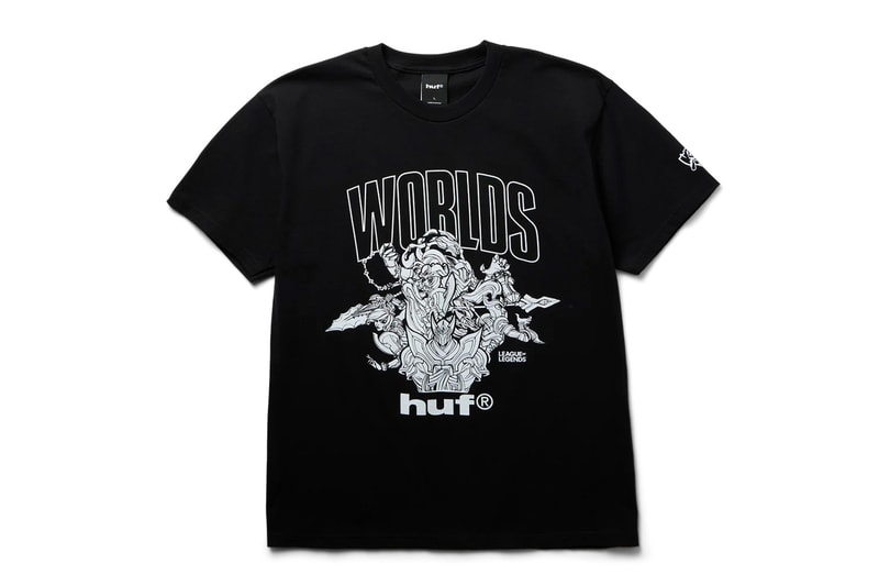 HUF League of Legends Worlds championships 2026 Collaboration collection Release Info