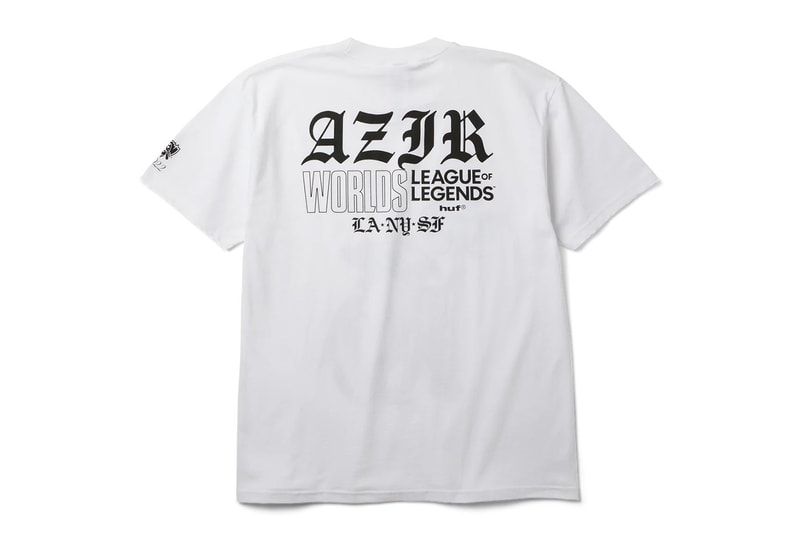 HUF League of Legends Worlds championships 2026 Collaboration collection Release Info