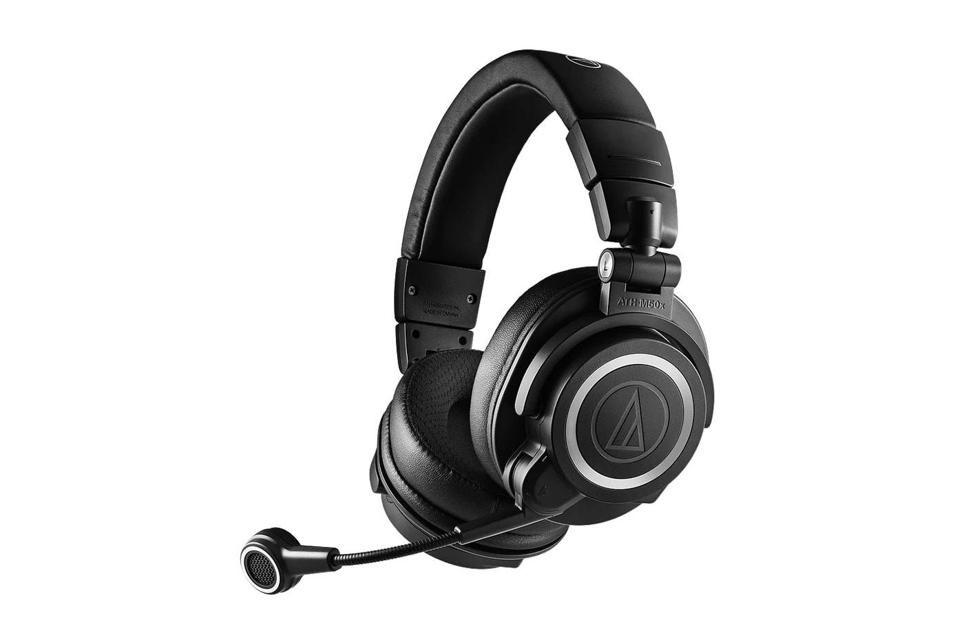 Audio-Technica ATH-M50xSTS-WL wireless streaming headset with boom mic