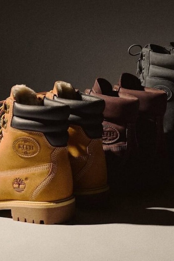 Kith and Timberland Deliver Three-Boot Footwear Collection for Winter 2026 wheat burgundy wild dove