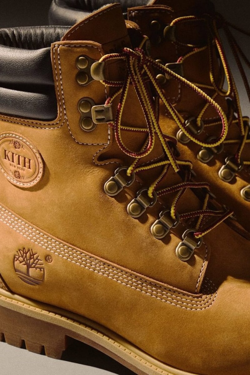 Kith and Timberland Deliver Three-Boot Footwear Collection for Winter 2026 wheat burgundy wild dove