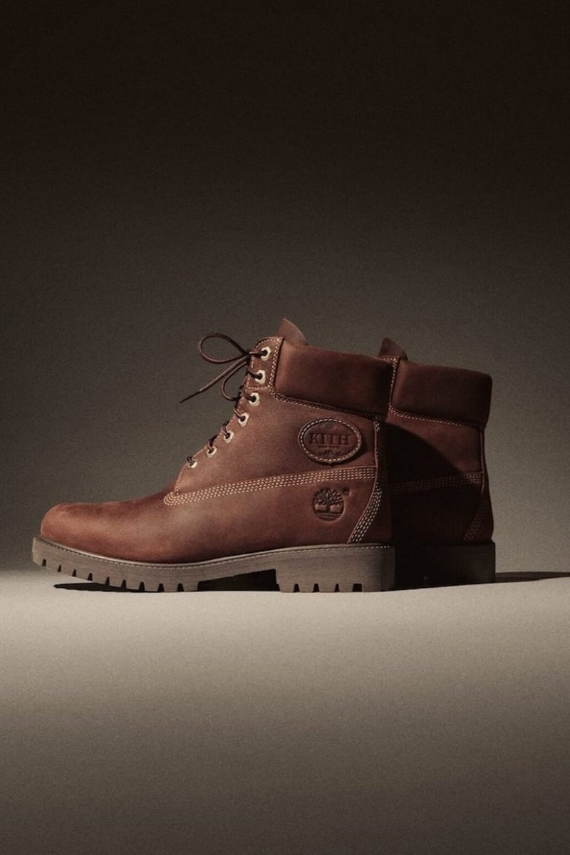 Kith and Timberland Deliver Three-Boot Footwear Collection for Winter 2026 wheat burgundy wild dove