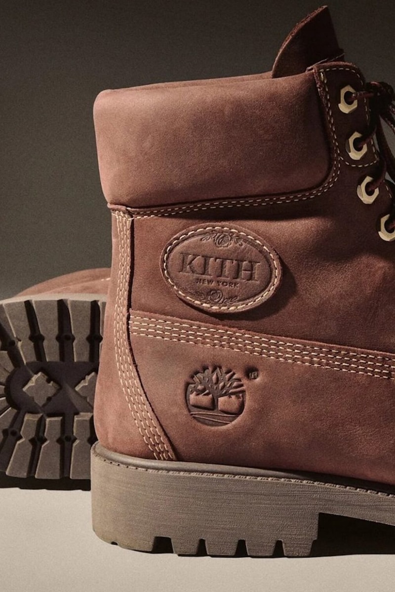 Kith and Timberland Deliver Three-Boot Footwear Collection for Winter 2026 wheat burgundy wild dove